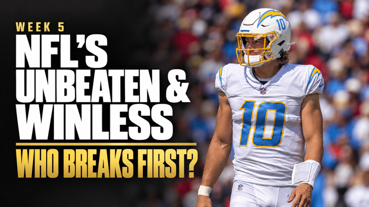 NFL Week 5: When Will the Winless Teams Win and the Unbeaten Teams Lose?